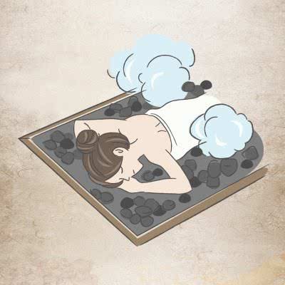 岩盘浴