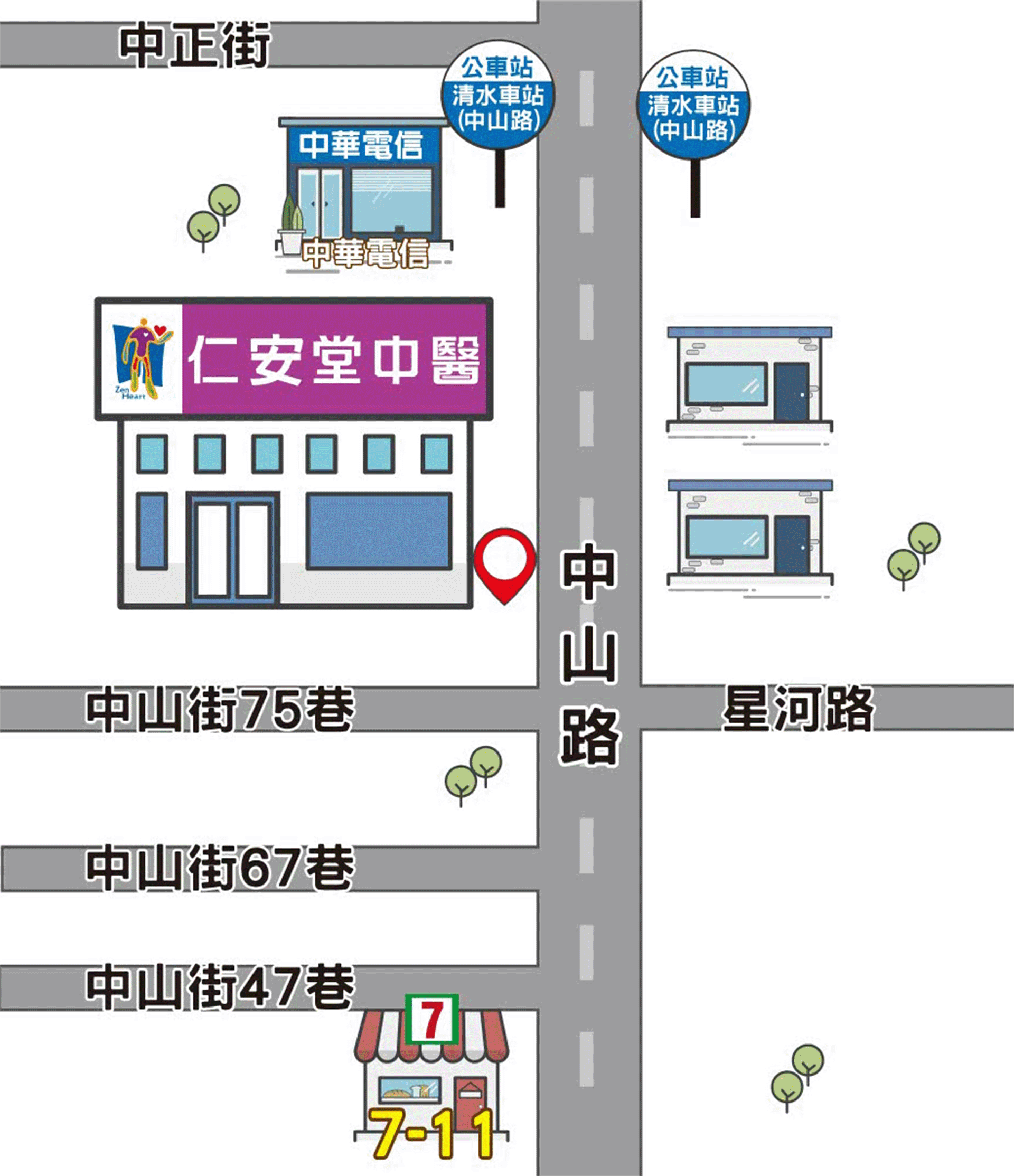 台中清水 仁安堂中醫診所