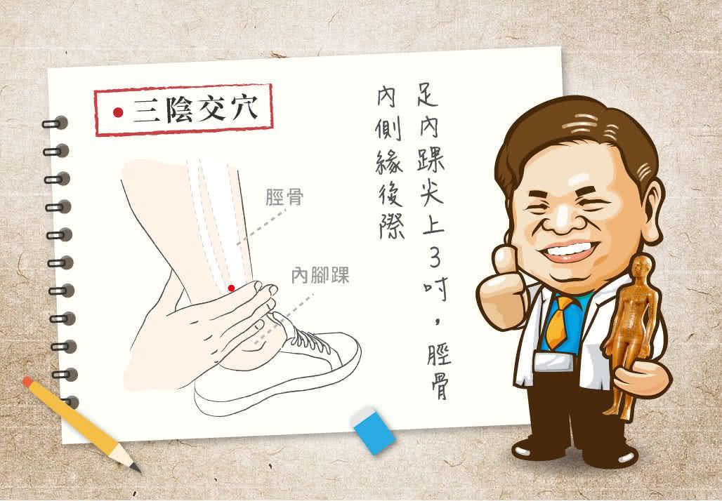 三陰交穴